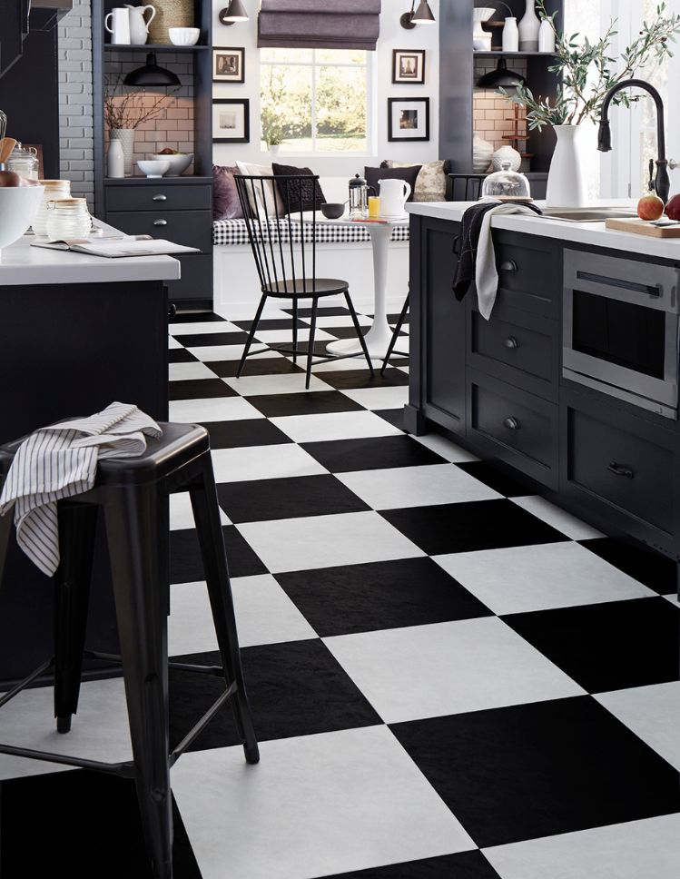 luxury vinyl tile kitchen remodel in Stroudsburg PA